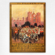 Paris St Lazare a Londres poster