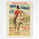 Paris á Londres poster 1895 poster - Chemin de Fer du Nord Paris to London - 1895