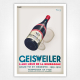 Geisweiler Poster - Bourgogne Vin Affiche - Vintage Wine Poster - Marton 1921