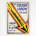 Golden Arrow Poster Fleche D'Or - Vintage Railway Poster - London to Paris Wall Art - ShepRailway Poster - London to Paris Wall Art - Shep