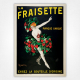 La Fraisette poster - Leonetto Cappiello poster - Vintage Alcohol Poster 1909