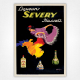 Liqueurs Severy Hasselt Poster - Vintage Gin Poster - Berckmans