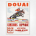 Douai Concours Hippique poster - Vintage horse riding poster - 1968