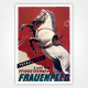 Frauenfeld Pfingstrennen Poster - Buy Vintage Horse Wall Art - Iwan Edwin Hugentobler