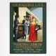 The Golden Arrow railway poster - Cie Wagons Lits Affiche - All Pullman Train Railway Poster