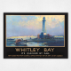 Whitley Bay lighthouse poster