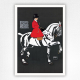 Hermann Scherrer poster Sporting And Ladies Tailor - Ludwig Hohlwein - 1908