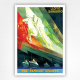 Lloyd Sabaudo poster - The Famous Counts poster - vintage shipping poster - Giuseppe Riccobaldi