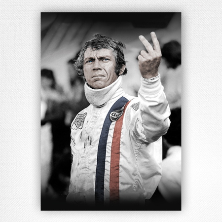 The Man and Le Mans poster - Steve McQueen