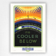It is Cooler Below Poster - Underground Poster - Frederick Charles Herrick - 1926