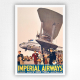 1936 Imperial Airways Poster - Scylla Art Deco Airline Print - Alfred Brenet