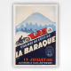 La Baraque Poster – 1931 Course de Côte Art Deco Racing Poster